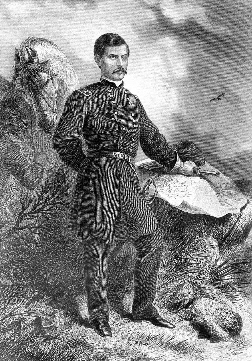 General americano George McClellan de Unknown