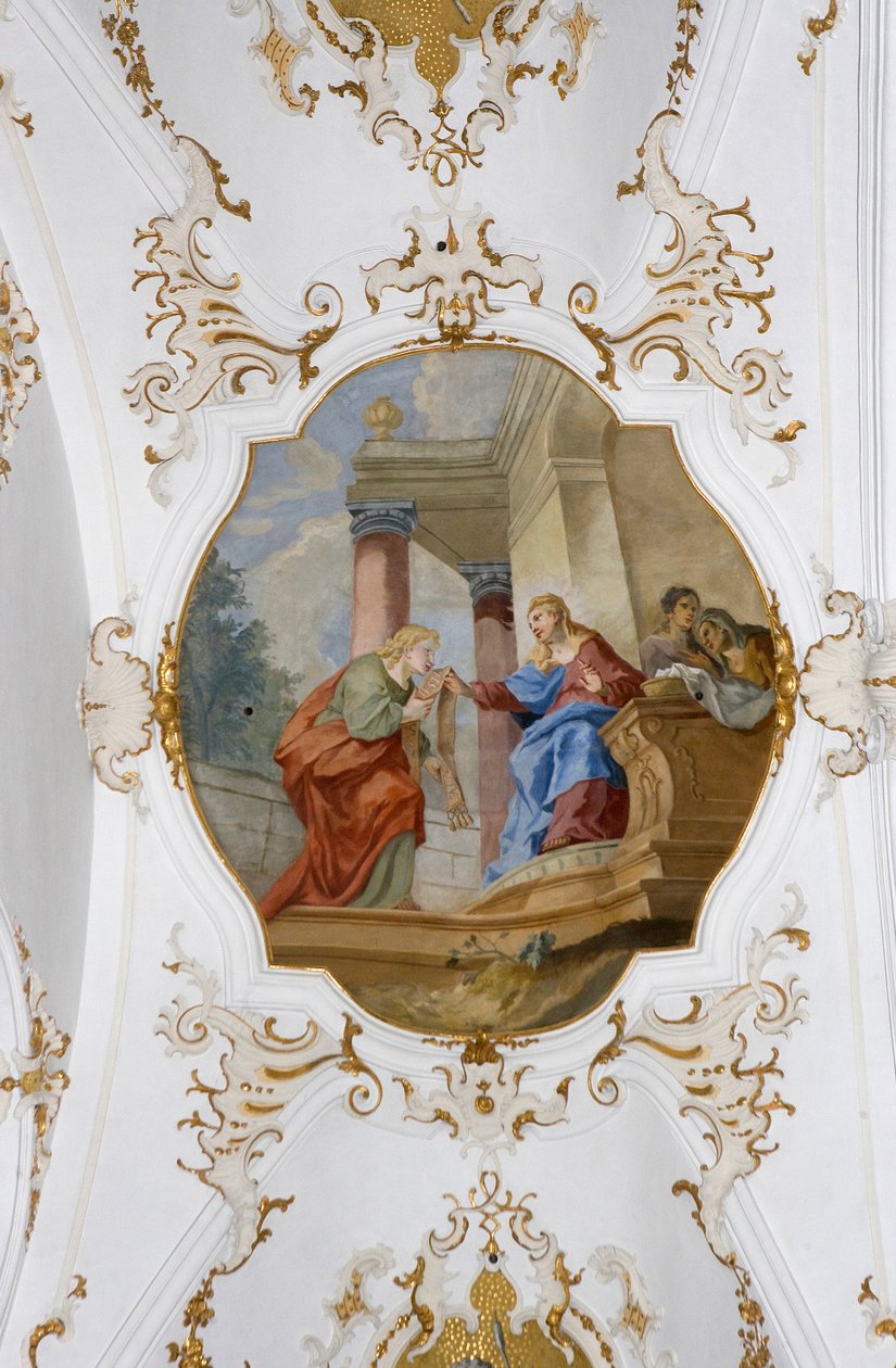 Monastério andechs, fresco, andechs, bavaria, alemanha de Unknown