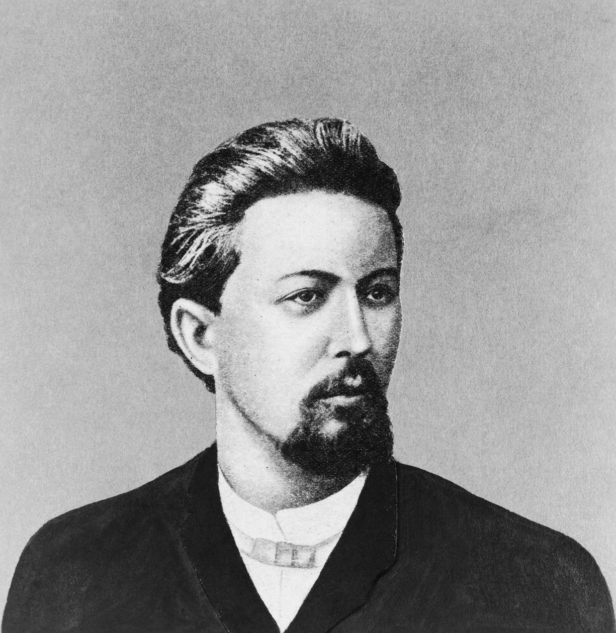 Anton Chekov, figura literária russa de Unknown
