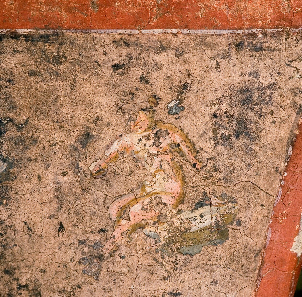 Detalhe, de, um, fresco de Unknown