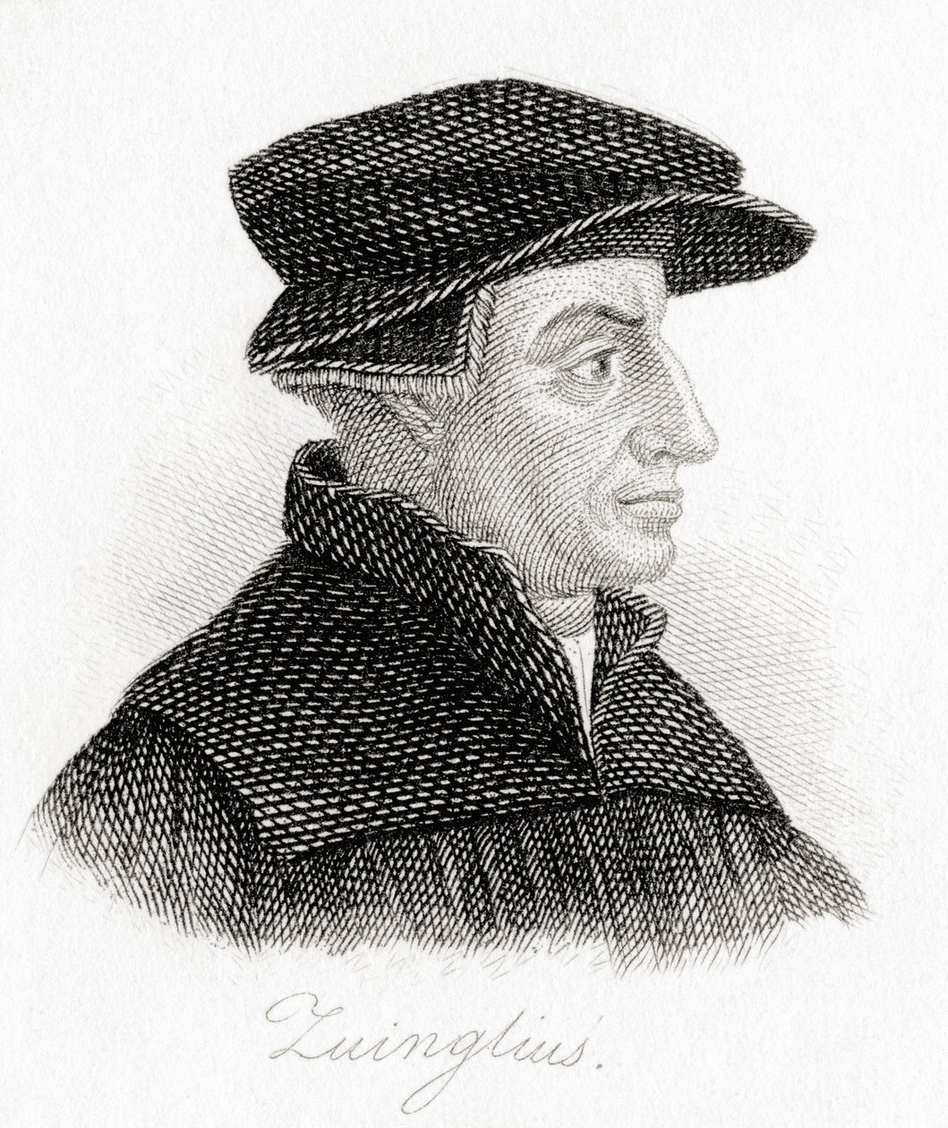 Huldrych Zwingli ou Ulrich Zwingli, 1484 1531 de Unknown