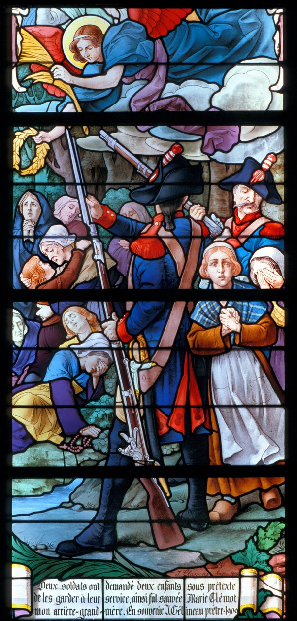 Loire Atlantique N * 103 - Nantes - Museu Dobree - Expo temporária - “” Vitral e guerra de Vendee ”” de Unknown