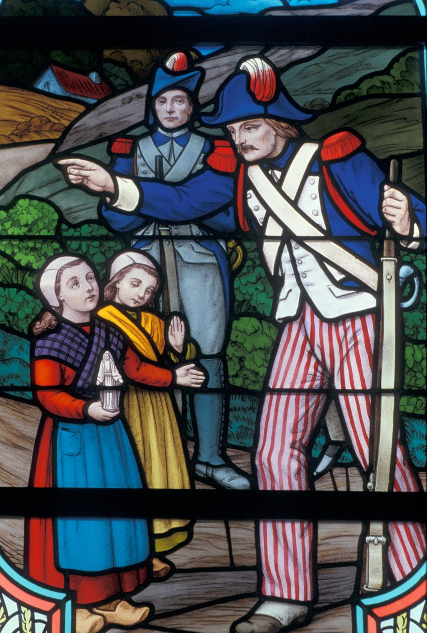 Loire Atlantique N * 107 - Nantes - Museu Dobree - Expo temporária - “” Vitral e guerra de Vendee ”” de Unknown