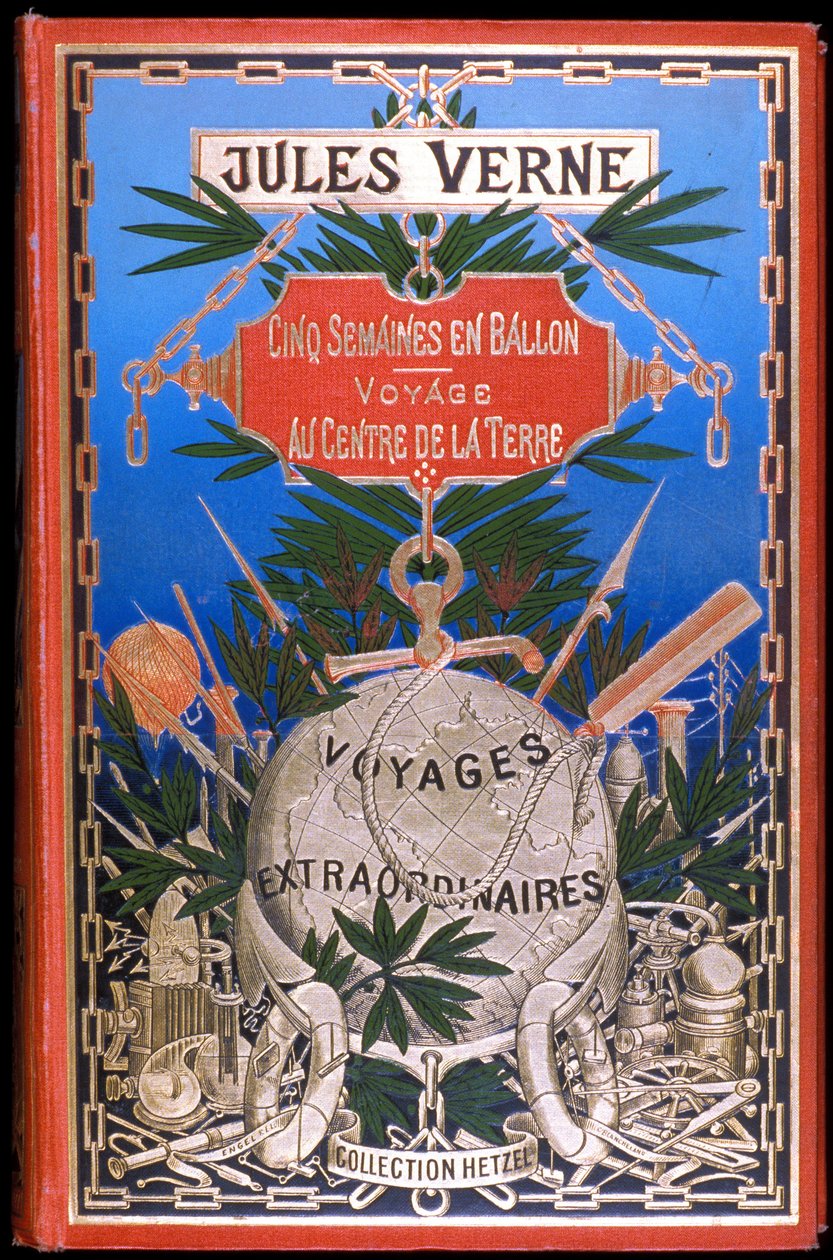 Loire Atlantique N * 190 - Nantes - Museu Jules Verne - Primeira edição das "" viagens extraordinárias " de Unknown
