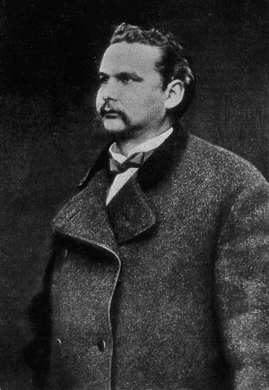 Luís II de Wittelsbach, rei da Baviera em 1864-1886, aqui c. Década de 1880 de Unknown