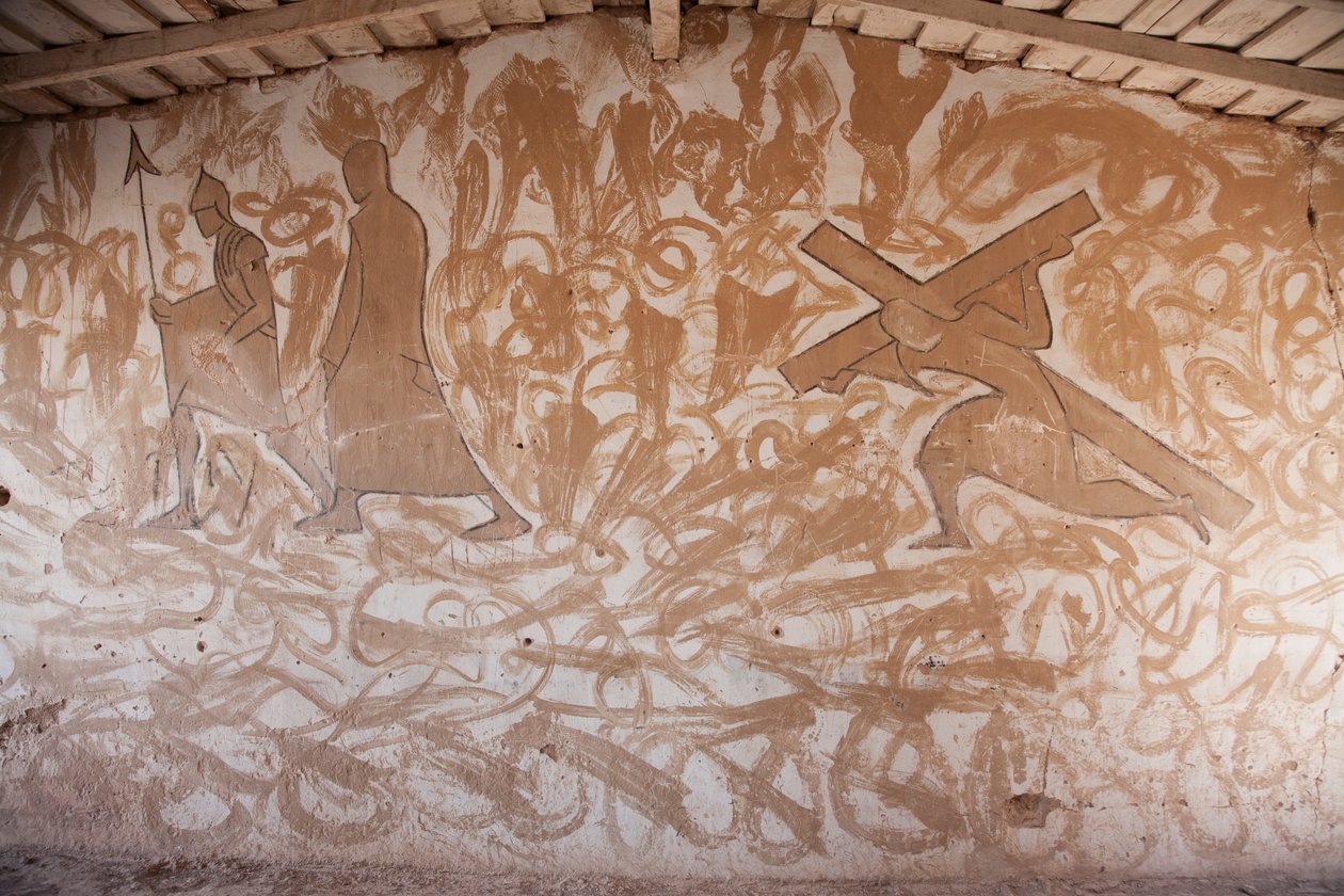 Murais Pintados Por Presos Políticos Nas Paredes De Um Pavilhão No Escritório De Chacabuco de Unknown