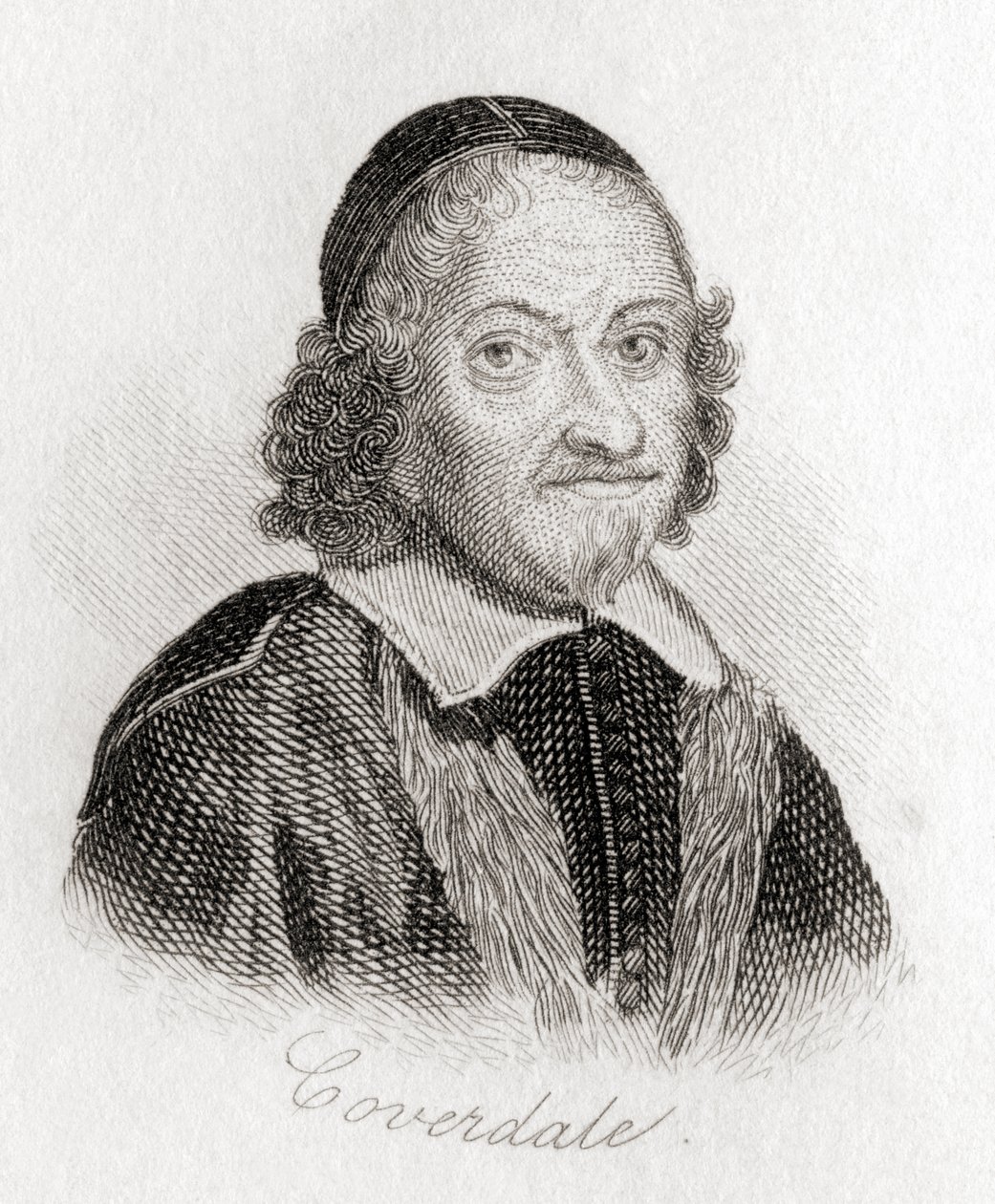 Myles Coverdale ou Miles Coverdale, 1488 1569. de Unknown