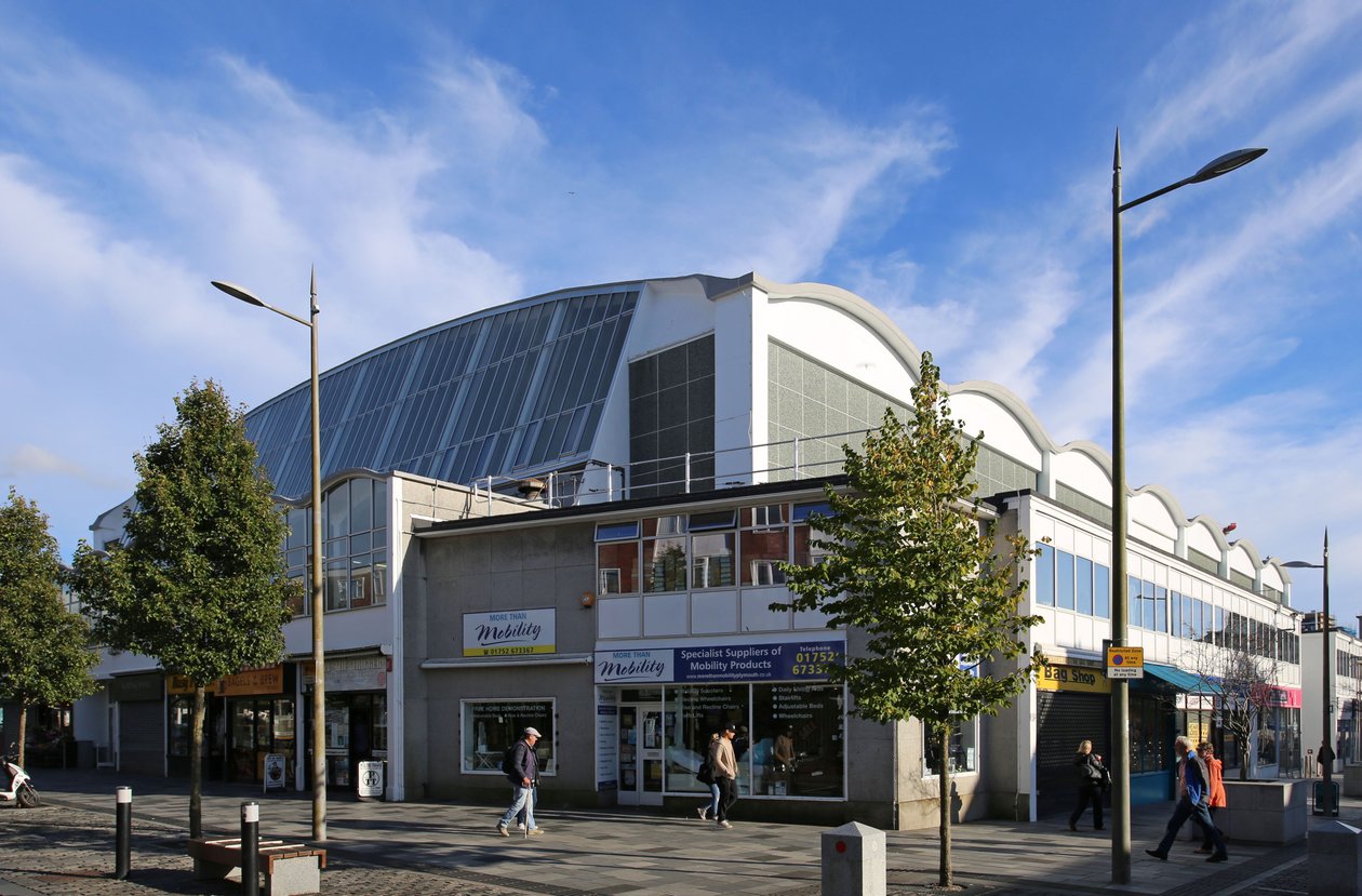 Pannier Market, Plymouth do noroeste de Unbekannt Unbekannt