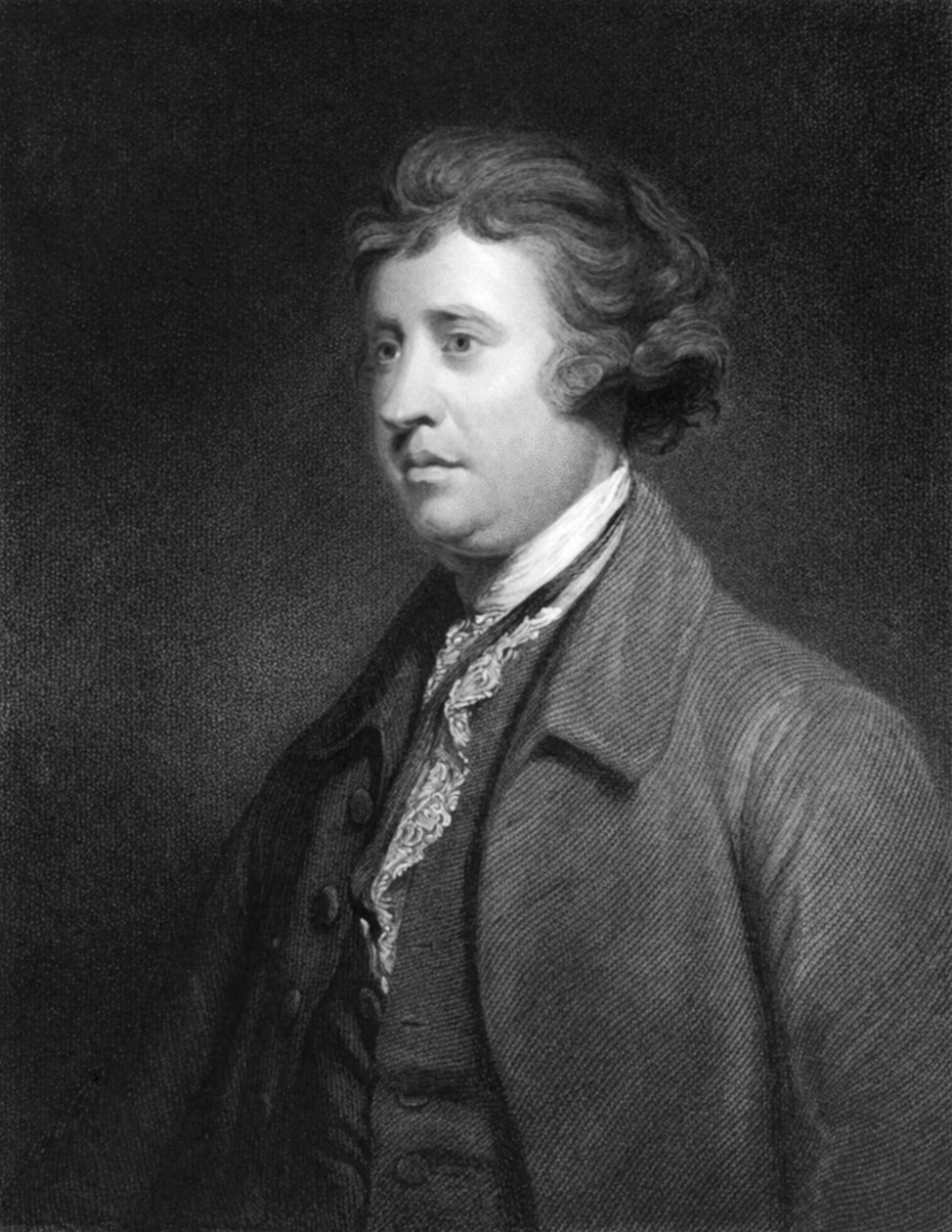 Filósofo Edmund Burke de Unknown