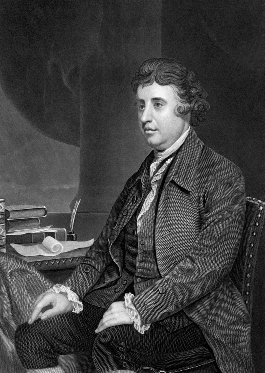 Filósofo Edmund Burke de Unknown