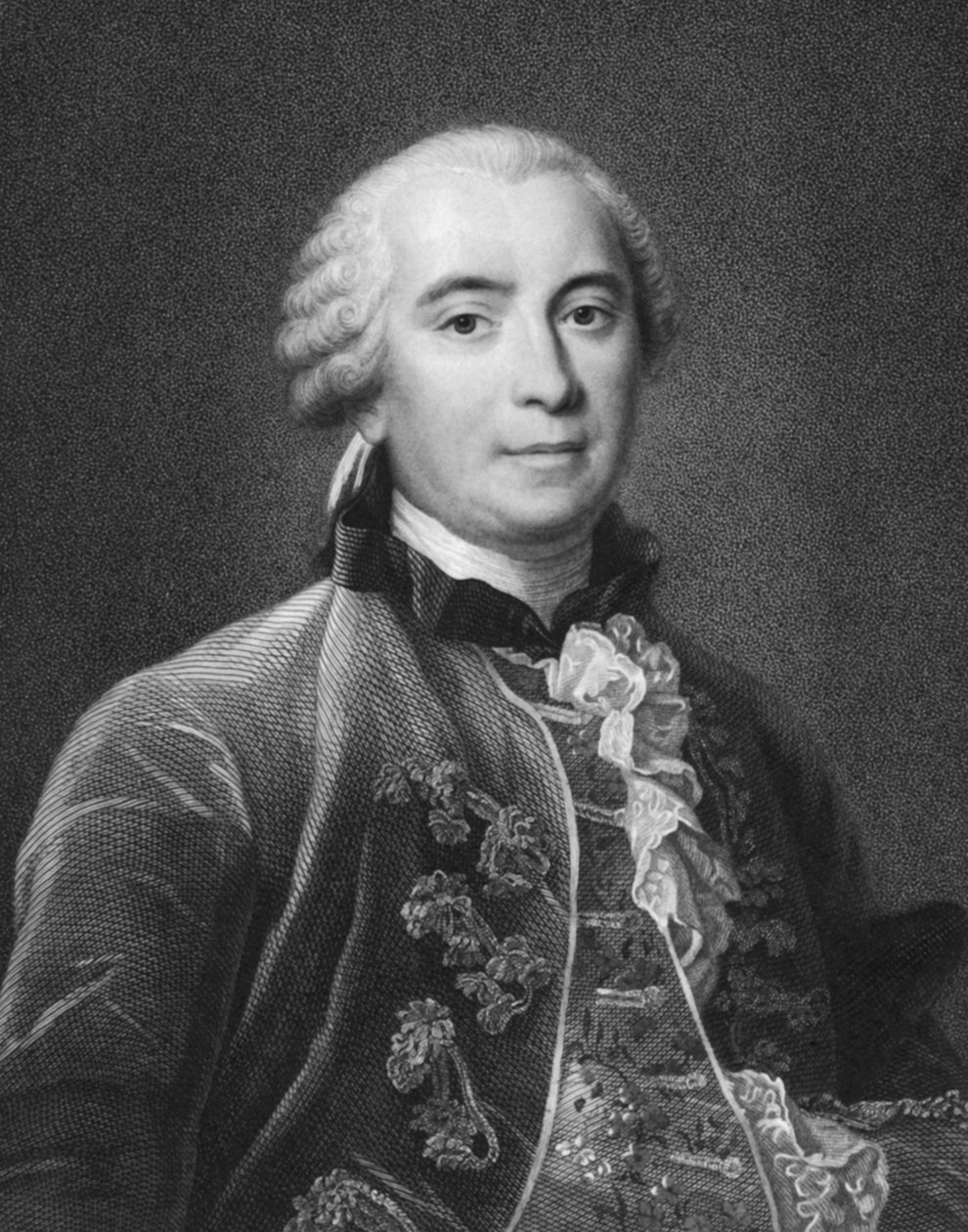 Retrato da contagem de Buffon, Paris, França, c.1750 de Unknown
