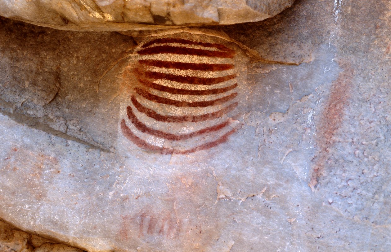 Pintura de pedra de San (bosquímanos), Cedarburg, Western Cape de Unknown