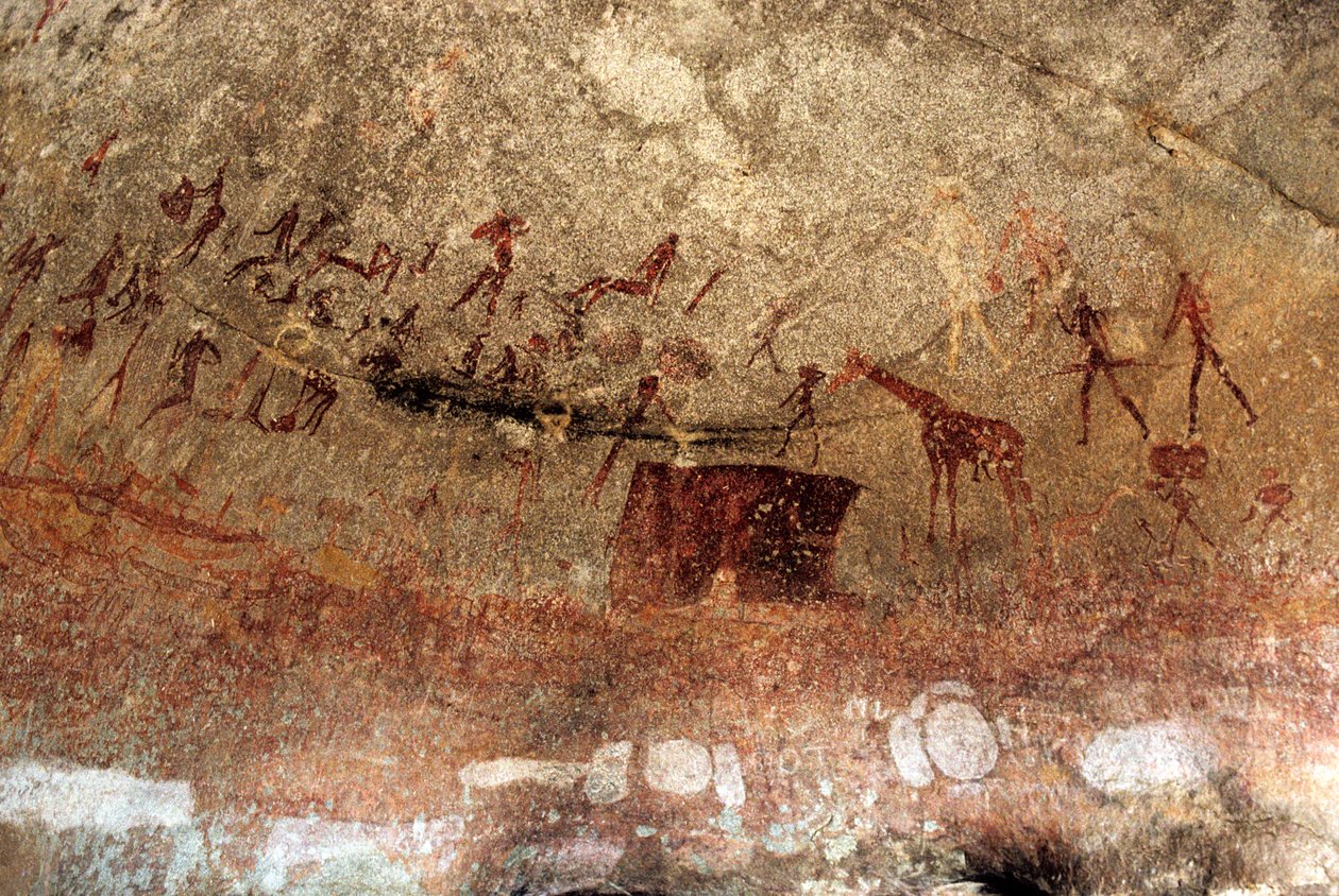 San Rock Art, África do Sul de Unknown
