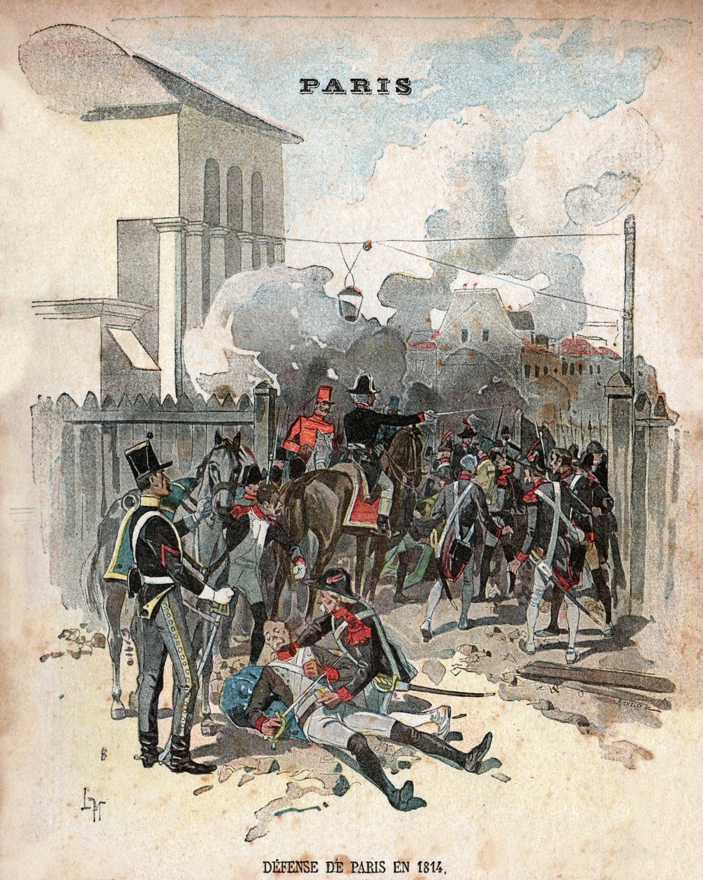 Cerco de Paris, 1815. Cerco de Paris, 1815. de Unknown