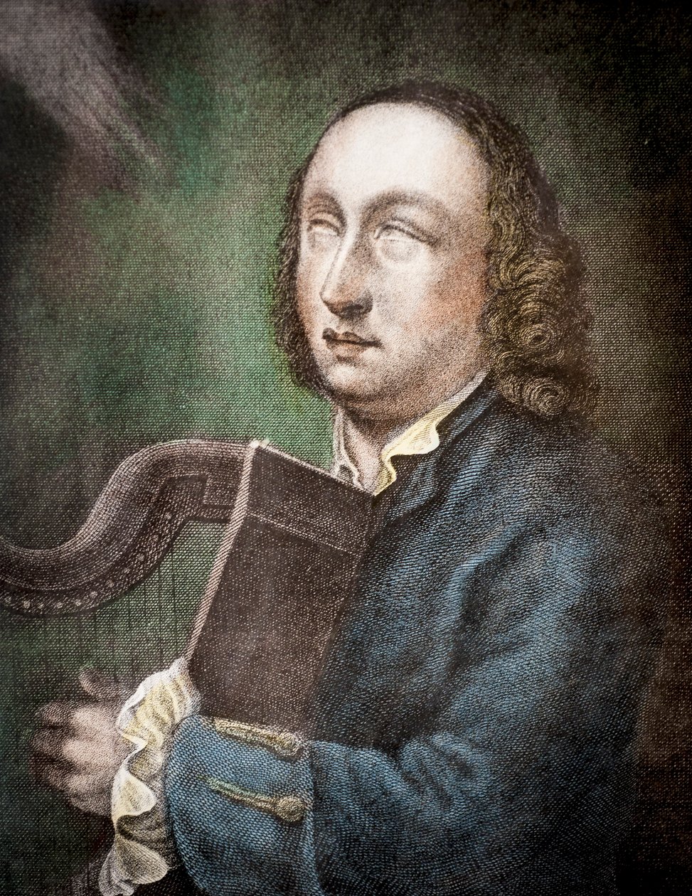 Turlough O Carolan, Carolan, Tullaval (Carlow) (1670-1738) de Unknown