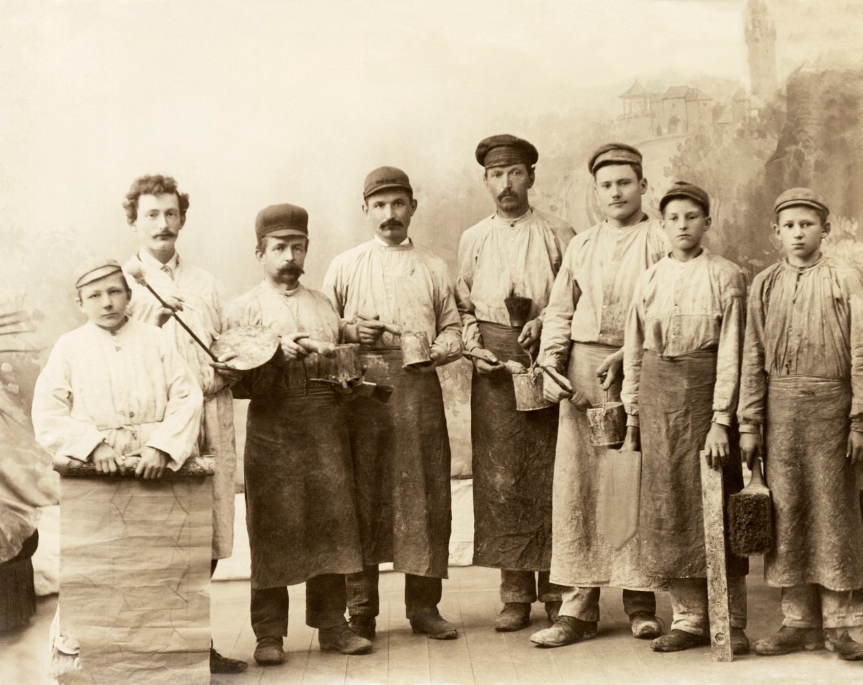 Cabides De Papel De Parede, 1880 de Unknown
