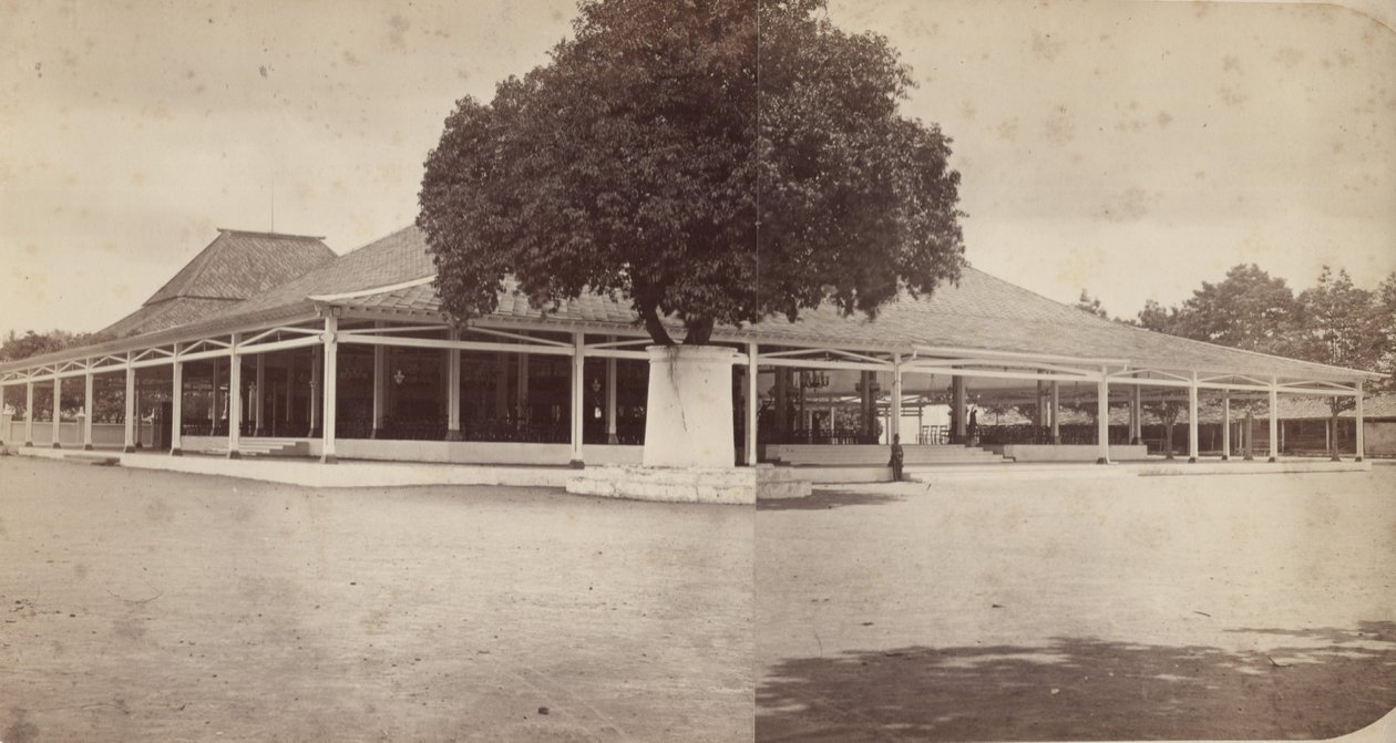 Pendopo (varanda) do Palácio Mangkoenagoro em Surakarta de Русский