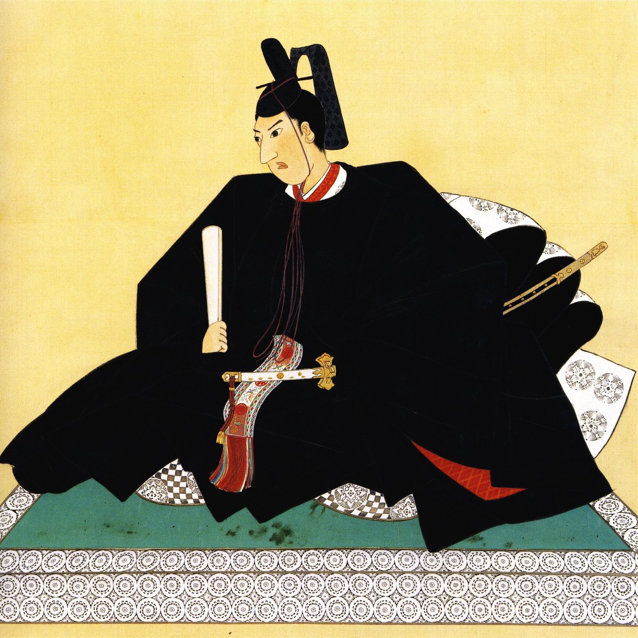 A estátua da família de Tokugawa de 日本語