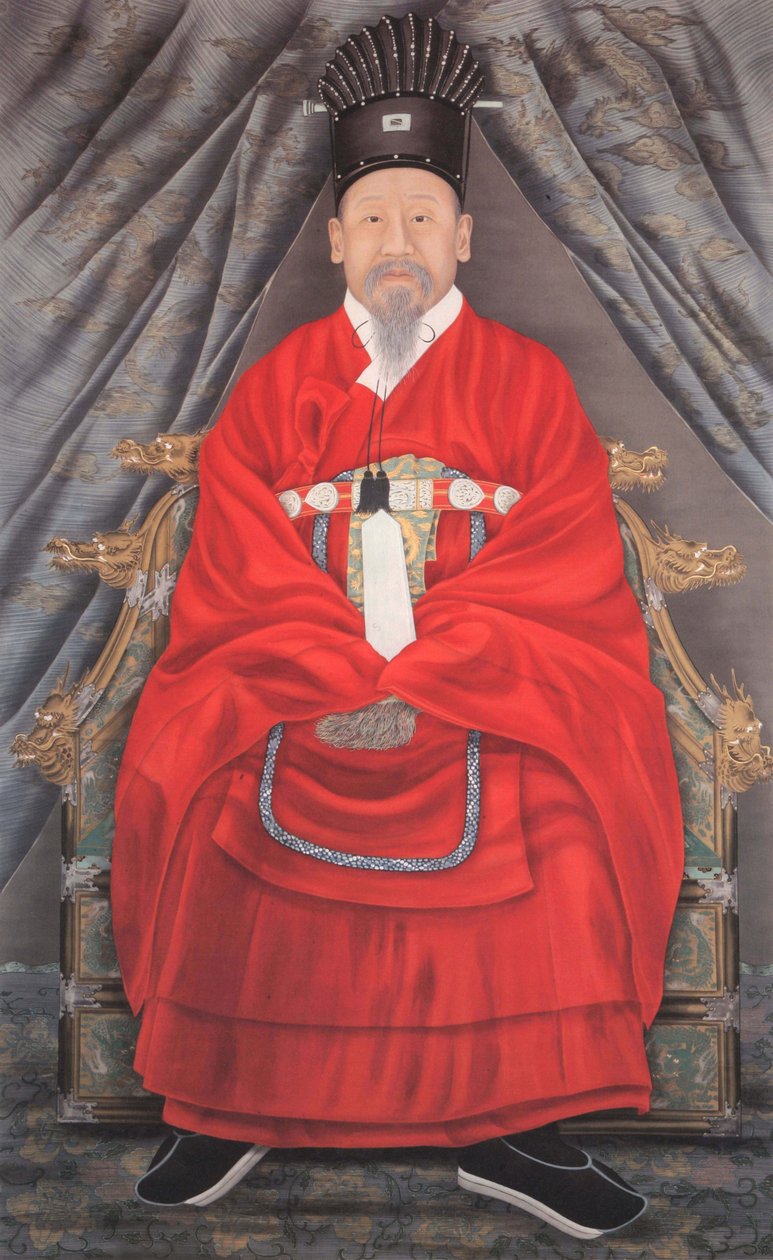 Pintado por Yi Hancheol e Yu Sook de 한국어