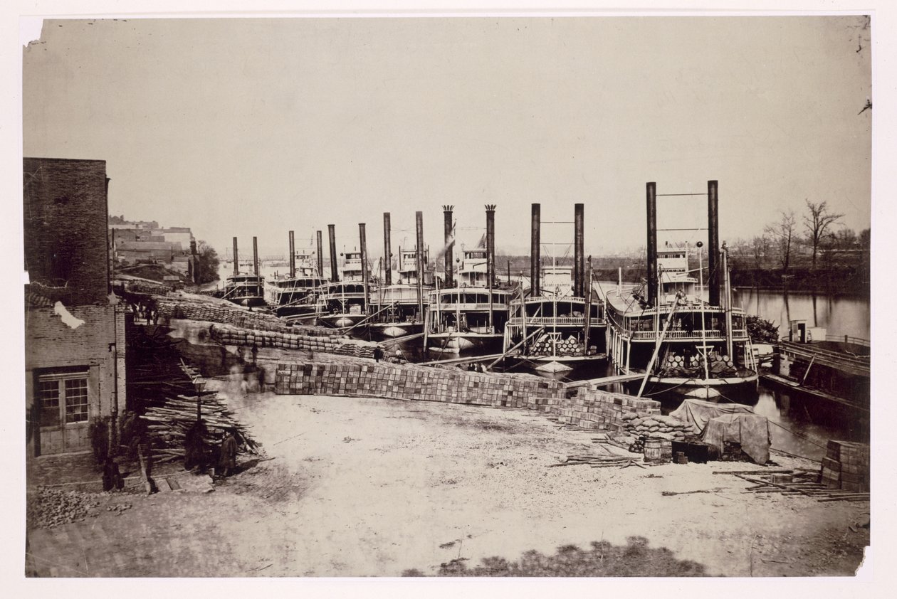 Steamers no Mississippi de American Photographer