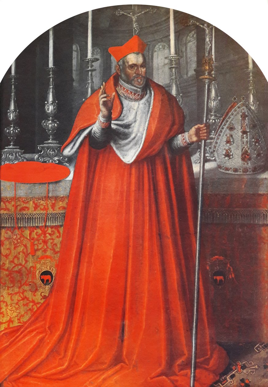 Retrato de Bernard Maciejowski (1548-1608) de Anonymous