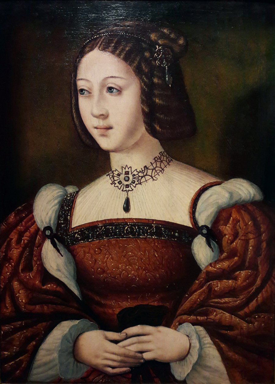 Retrato de Isabel de Portugal (1503-1539) de Anonymous