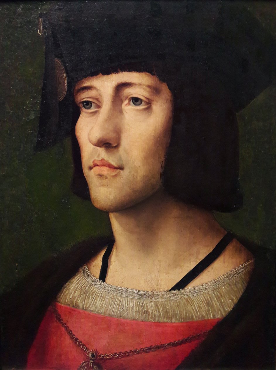 Retrato de João do Luxemburgo, senhor de Ville (1475-1508) de Anonymous