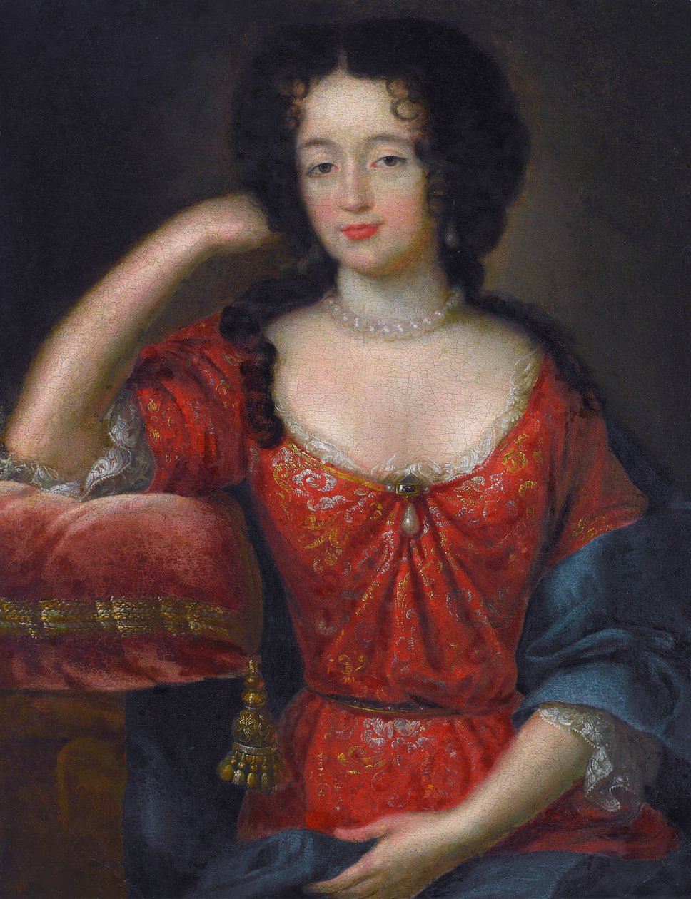 Retrato de Marie Casimire Zamoyska (Marysieńka) de Anonymous
