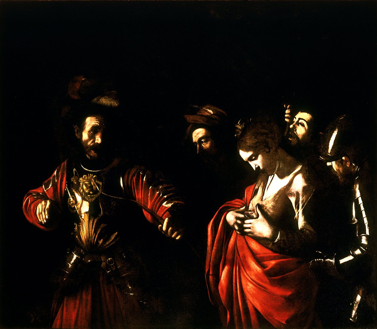 O martírio do Heligen Ursula de Michelangelo Merisi Caravaggio