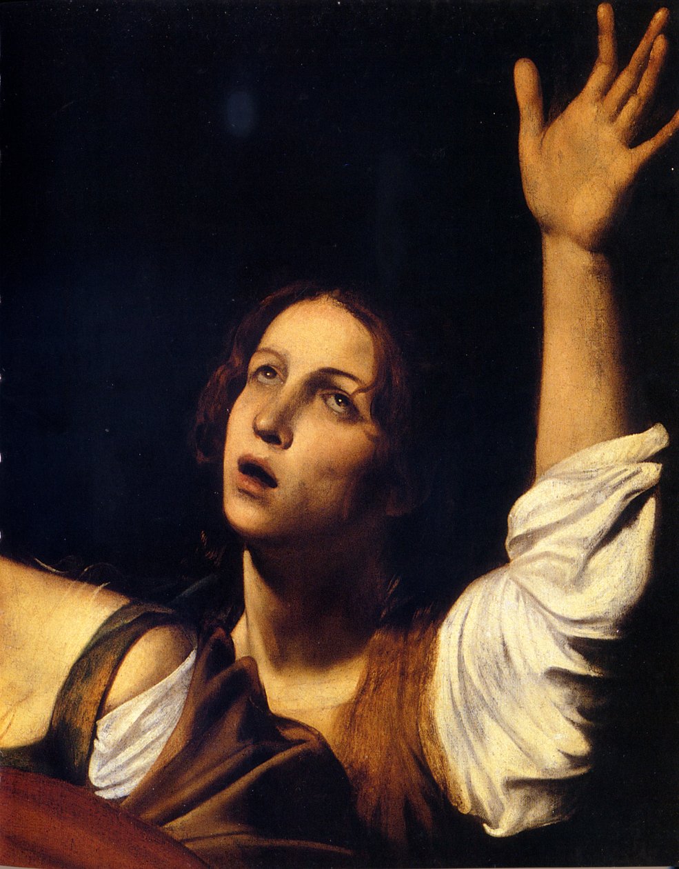 Deposição (detalhe 1) Caravaggio de Michelangelo Merisi Caravaggio