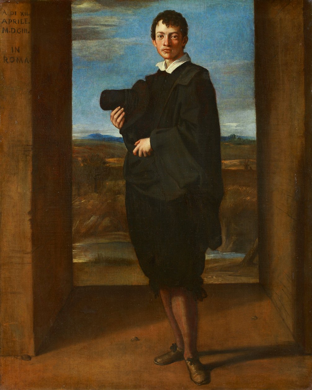 Retrato de um jovem de Domenichino