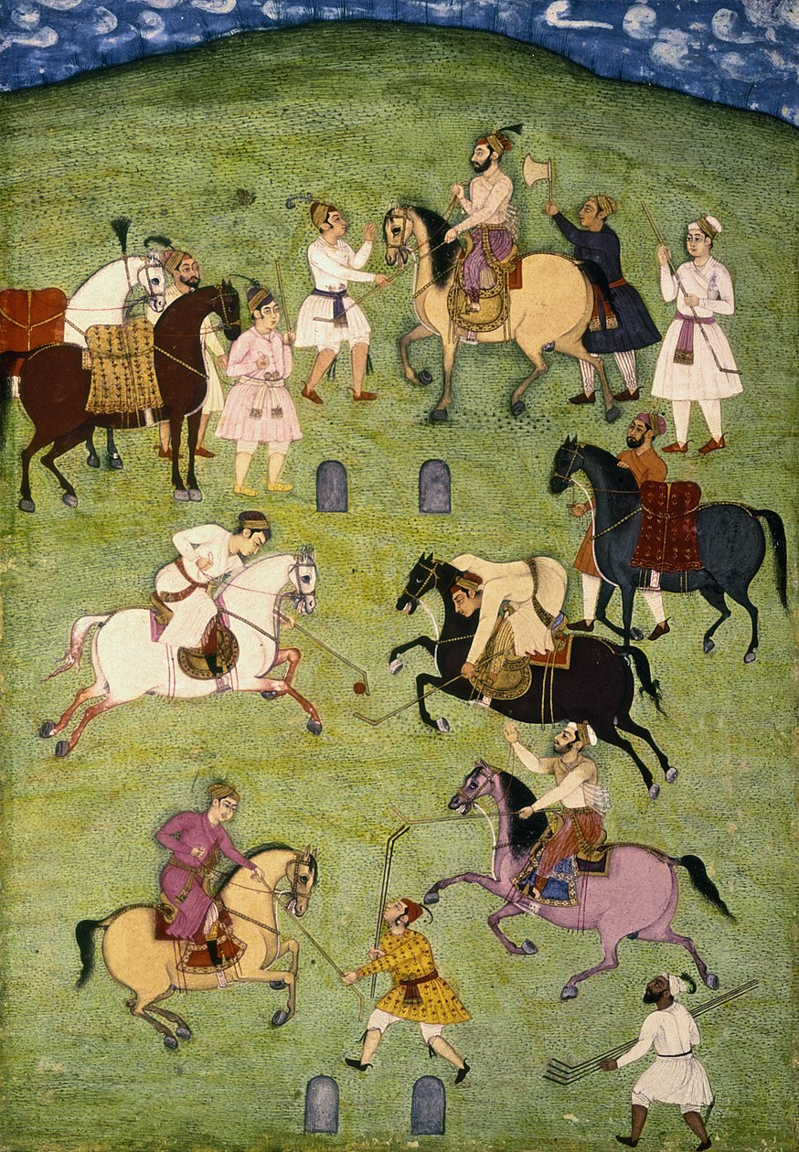 Um jogo de polo, do álbum Large Clive de Indian School