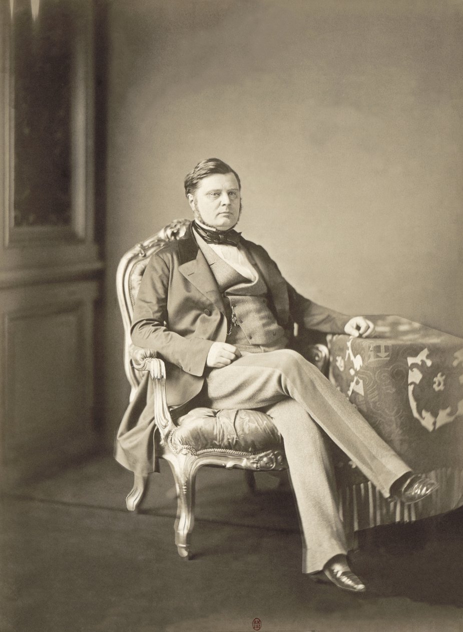 Conde Alexandre Joseph Colonna-Walewski (1810 - 1868), Ministro das Relações Exteriores de Napoleão III de Mayer and Pierson