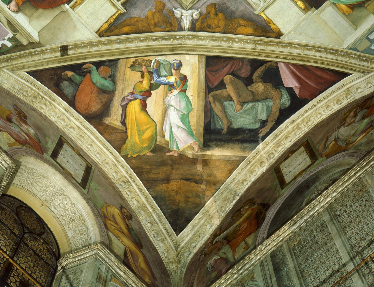 Judith e Holofernes de Michelangelo Buonarroti