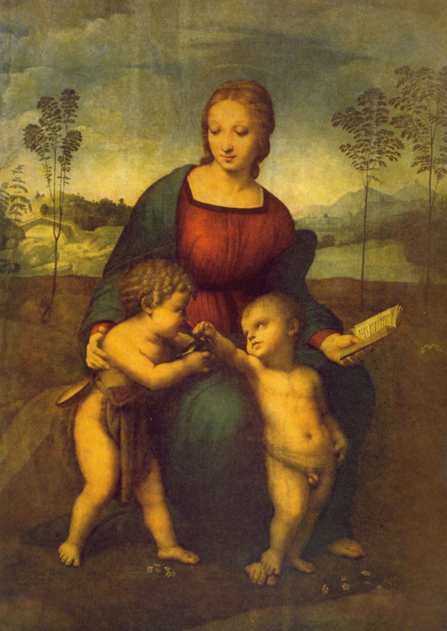 Madonna do Pintassilgo de Raffaello Sanzio Raphael