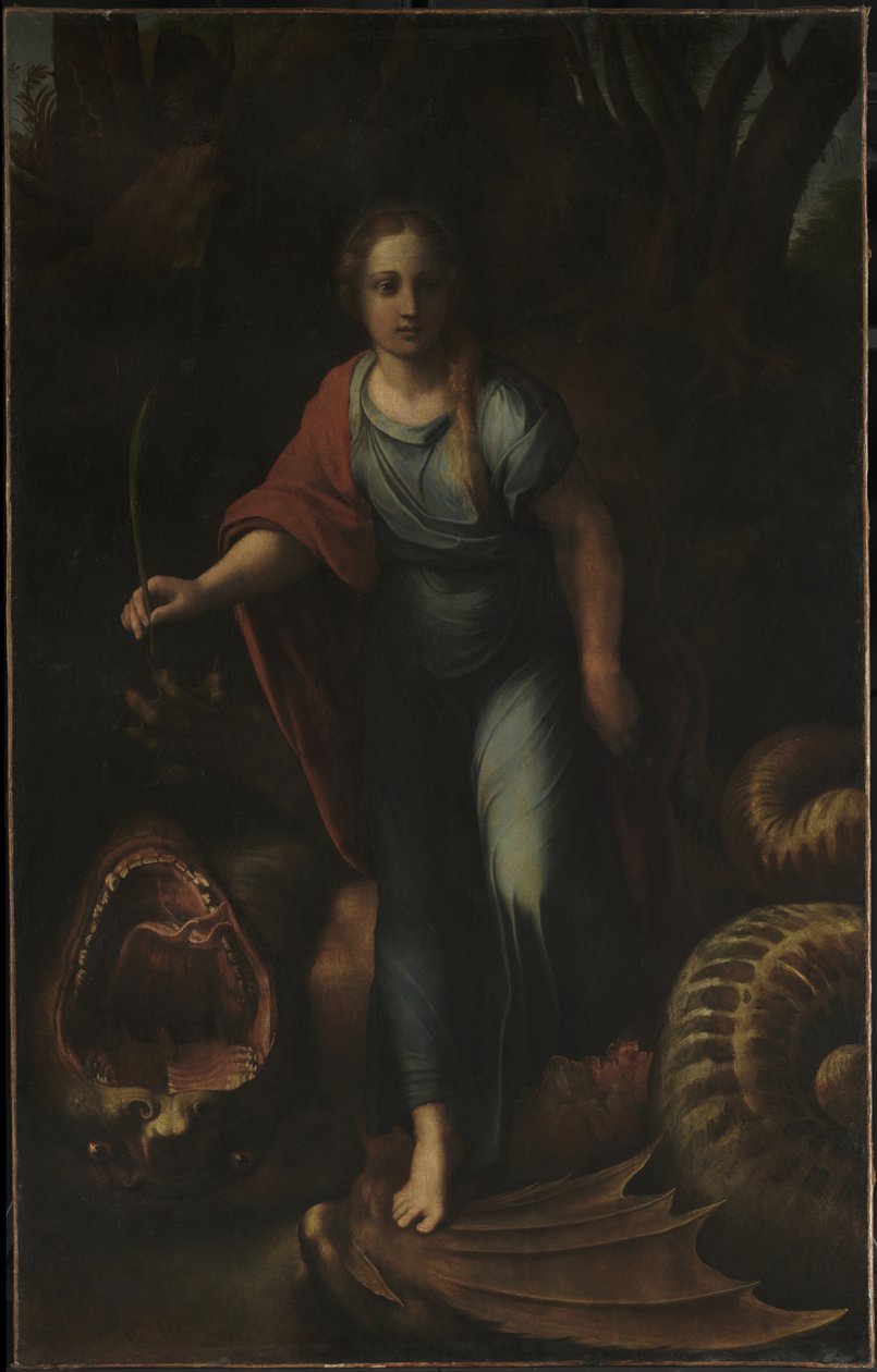 Sainte Marguerite de Raffaello Sanzio Raphael