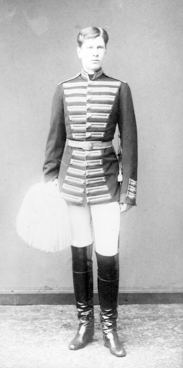 Nicholas Pavlovich Fomin no uniforme do Corpo de Páginas de Russian Photographer