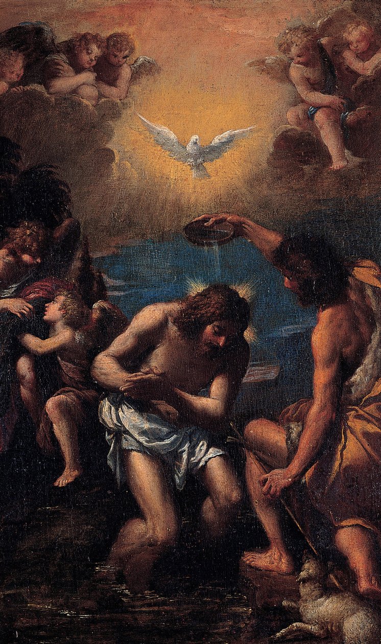 Batismo de Cristo de Sigismondo Scarsellino