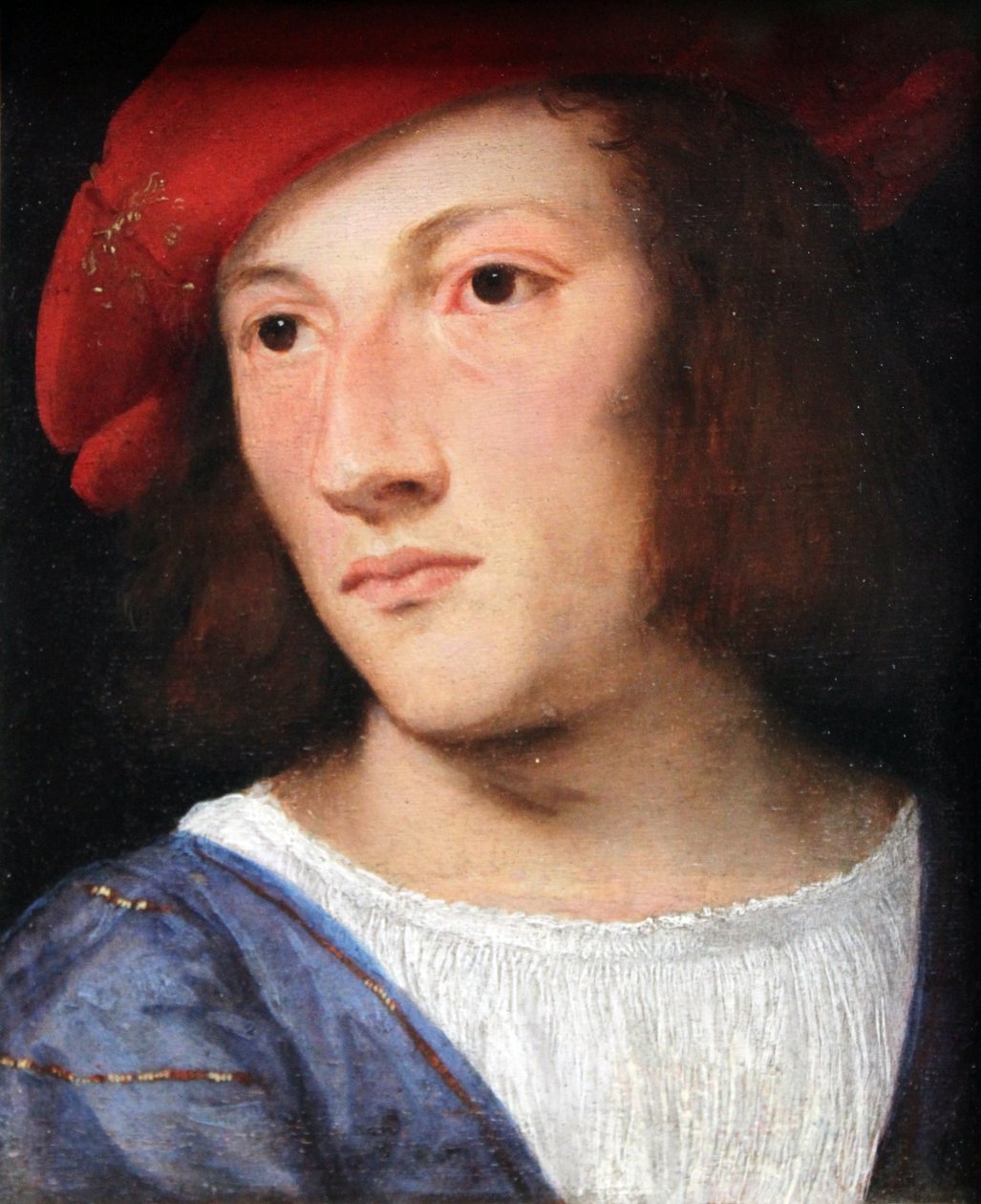 Retrato de um jovem de Tiziano Vecelli
