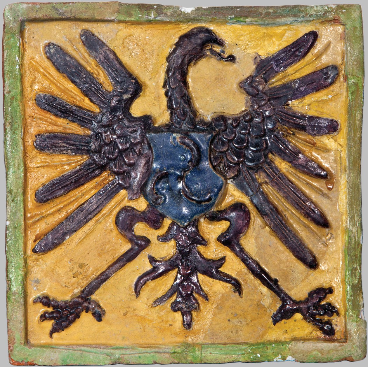 Telha com o emblema da Família Radziwill de Unknown