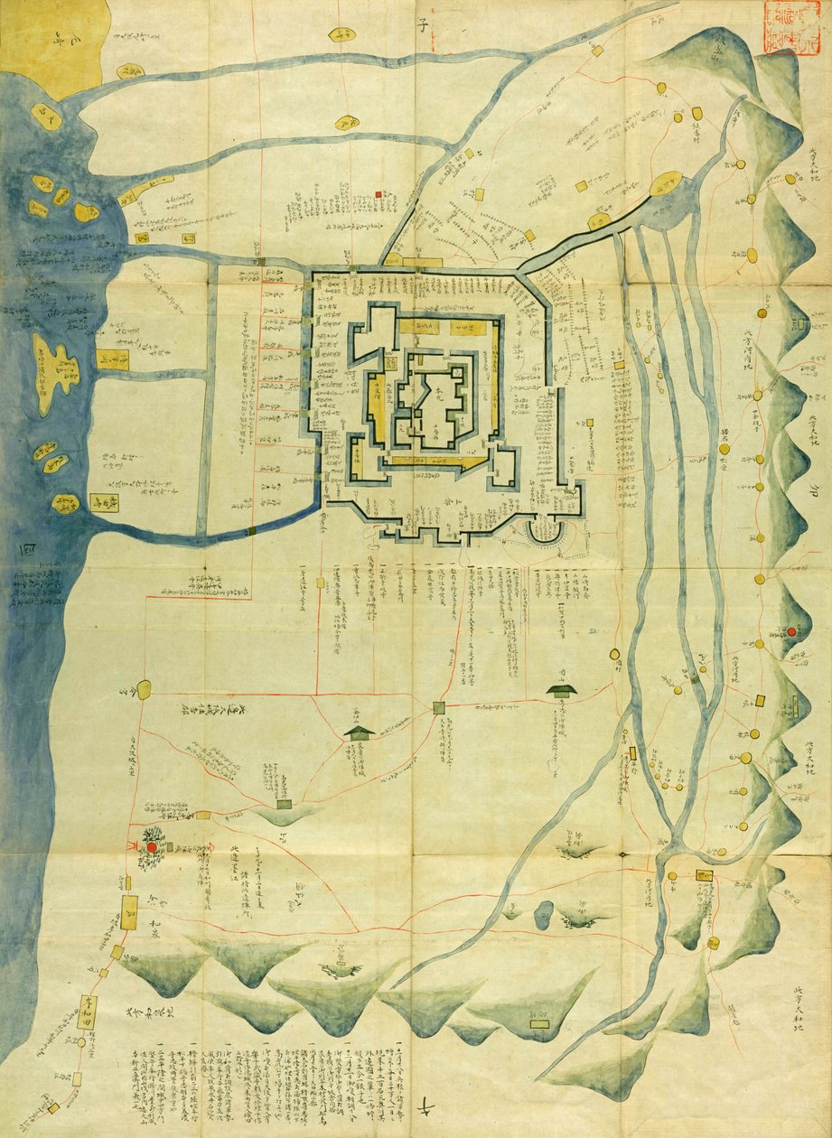 Mapa oficial da cidade de Datun de Unknown