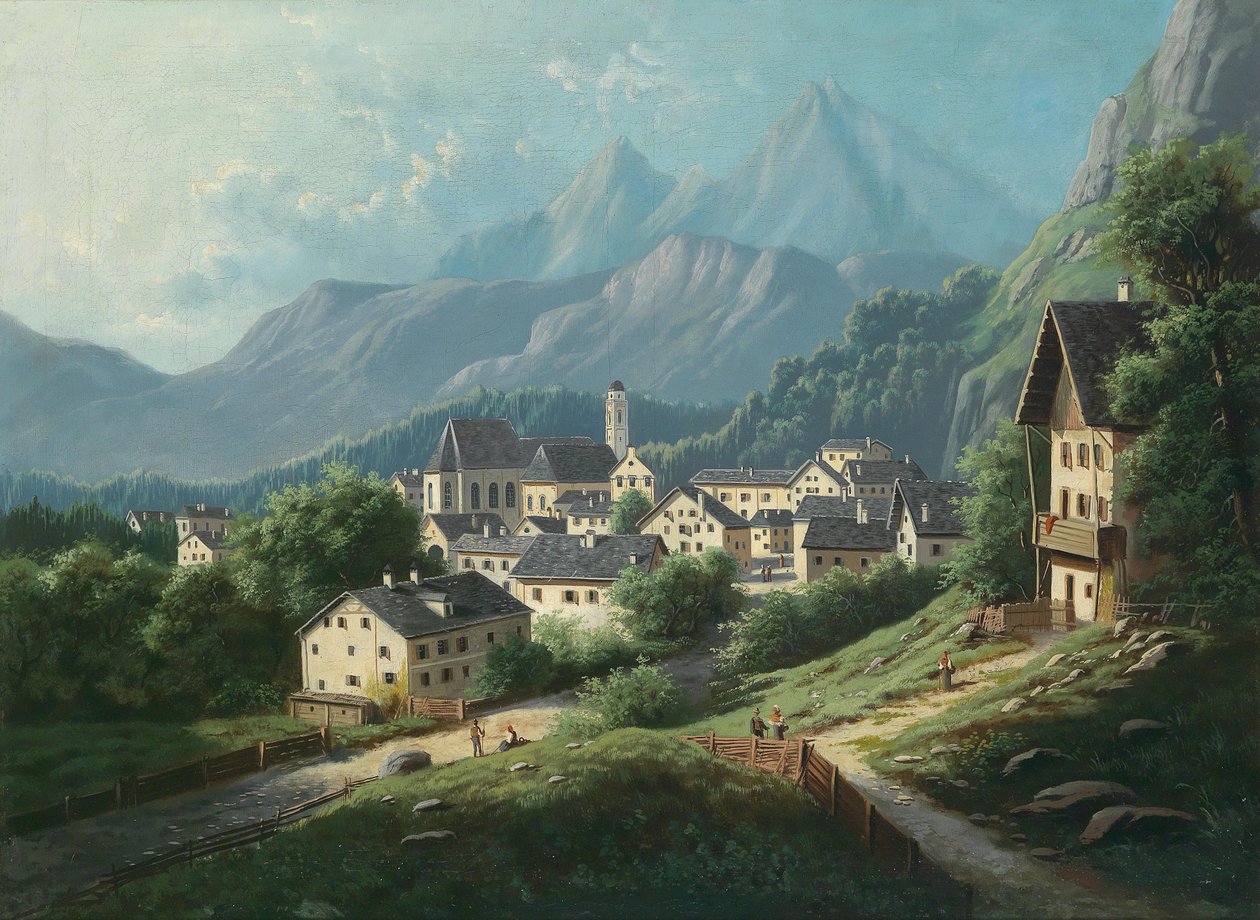 Vista de Berchtesgaden de Unknown
