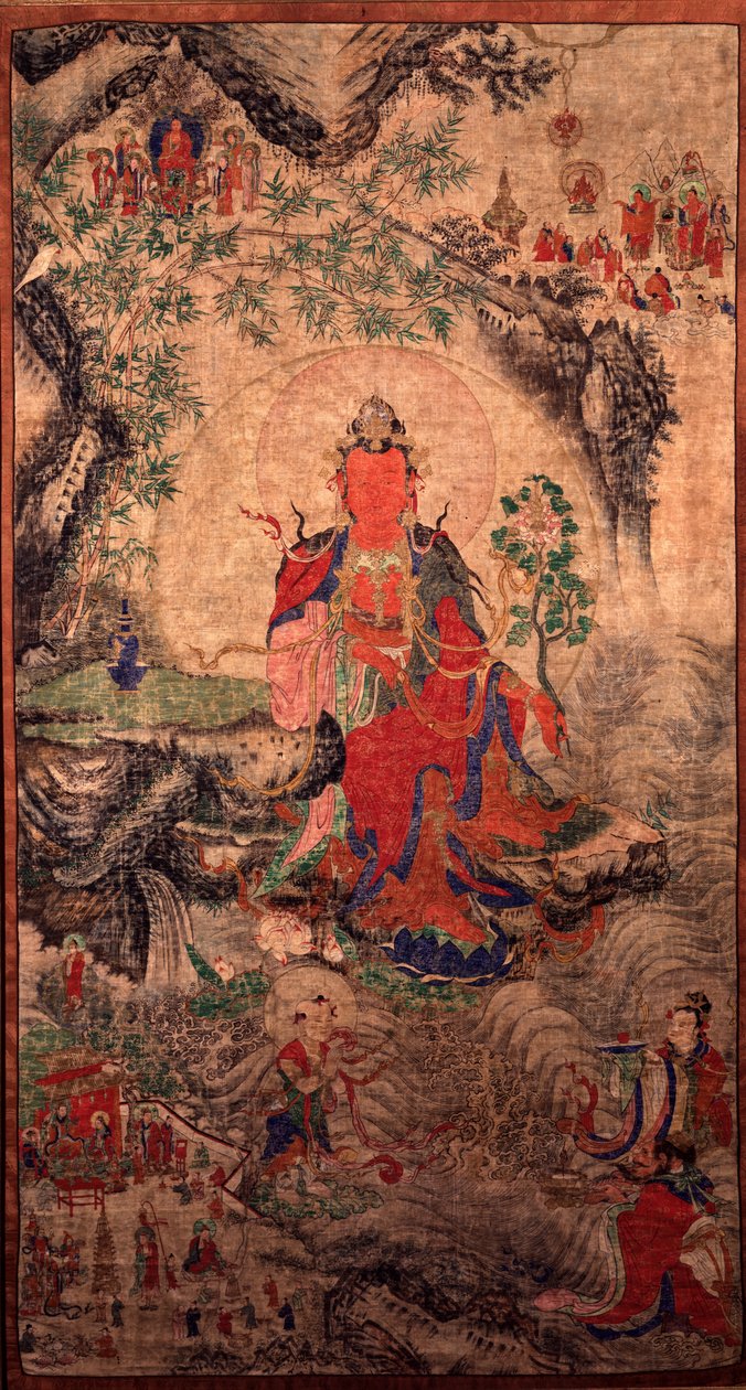 Bodhisattva Maitreya, o futuro Buda de Unknown