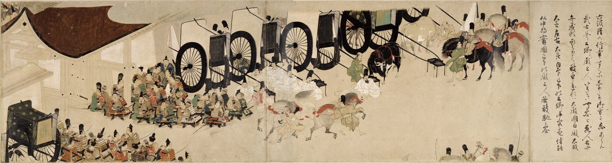 Heiji Monogatari Emaki (Rokuhara Scroll) de Unknown