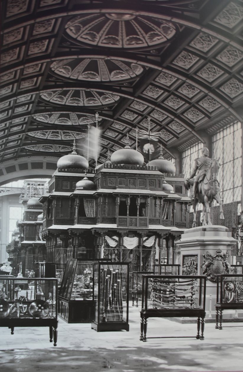 Pavilhão das Índias durante a Feira Mundial de 1878 de Unknown