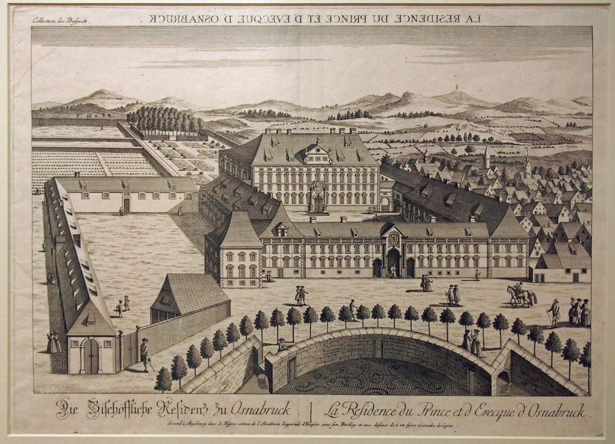 A residência episcopal em Osnabrück de Unknown