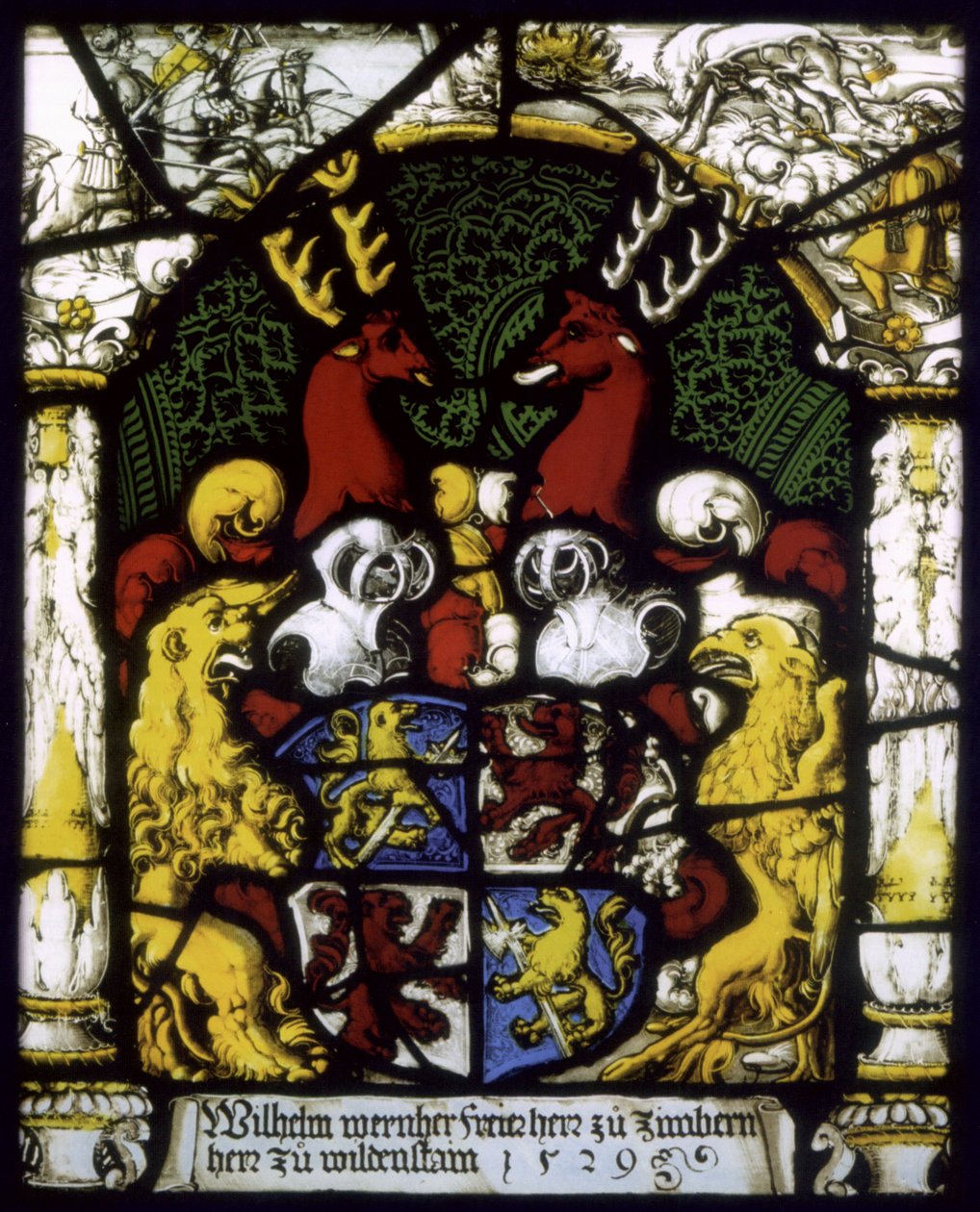 Brasão de armas do Conde Wilhelm Werner von Zimmern de Unknown