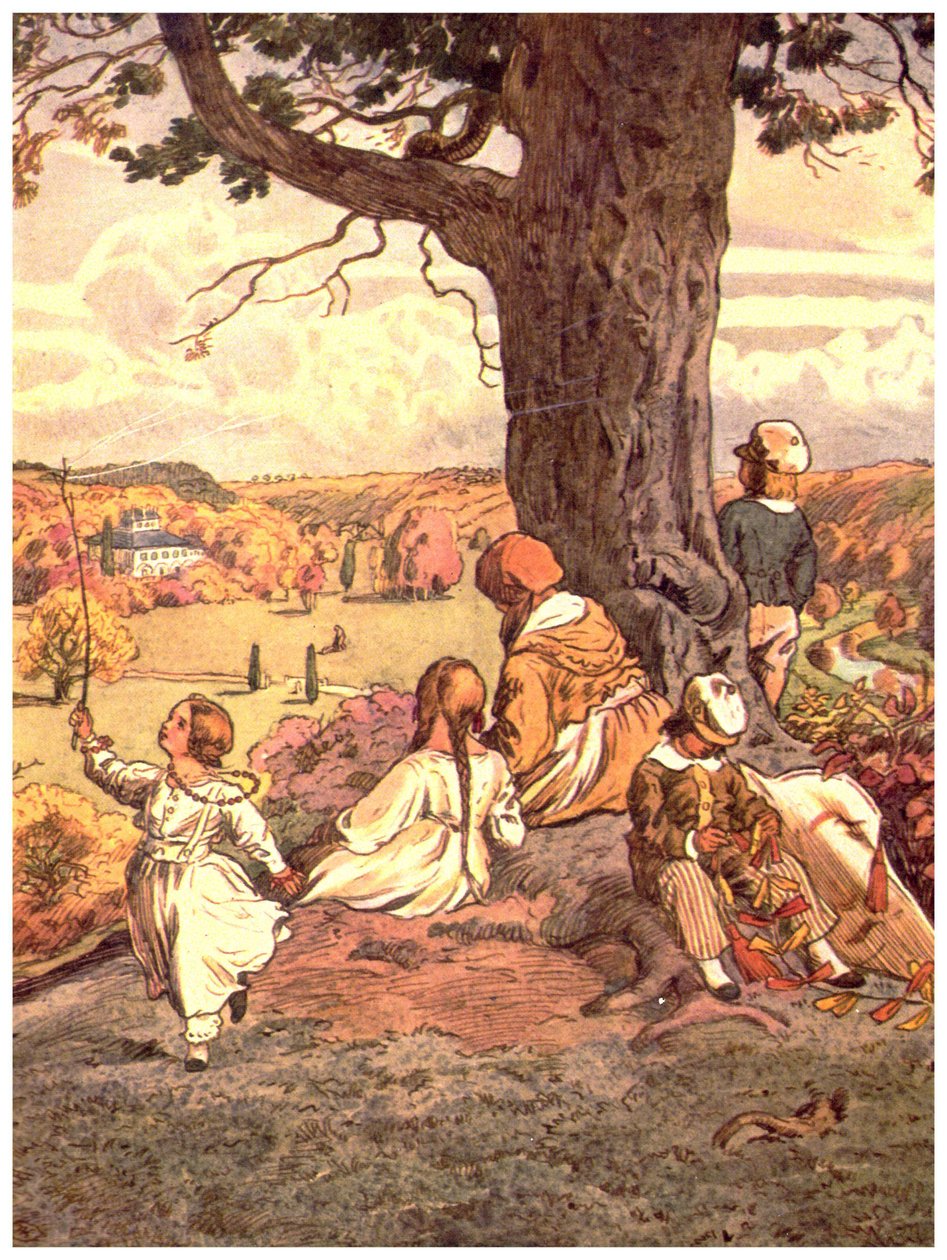Avó, edição 1924, ilustra Adolf Kaspar de Zemanst