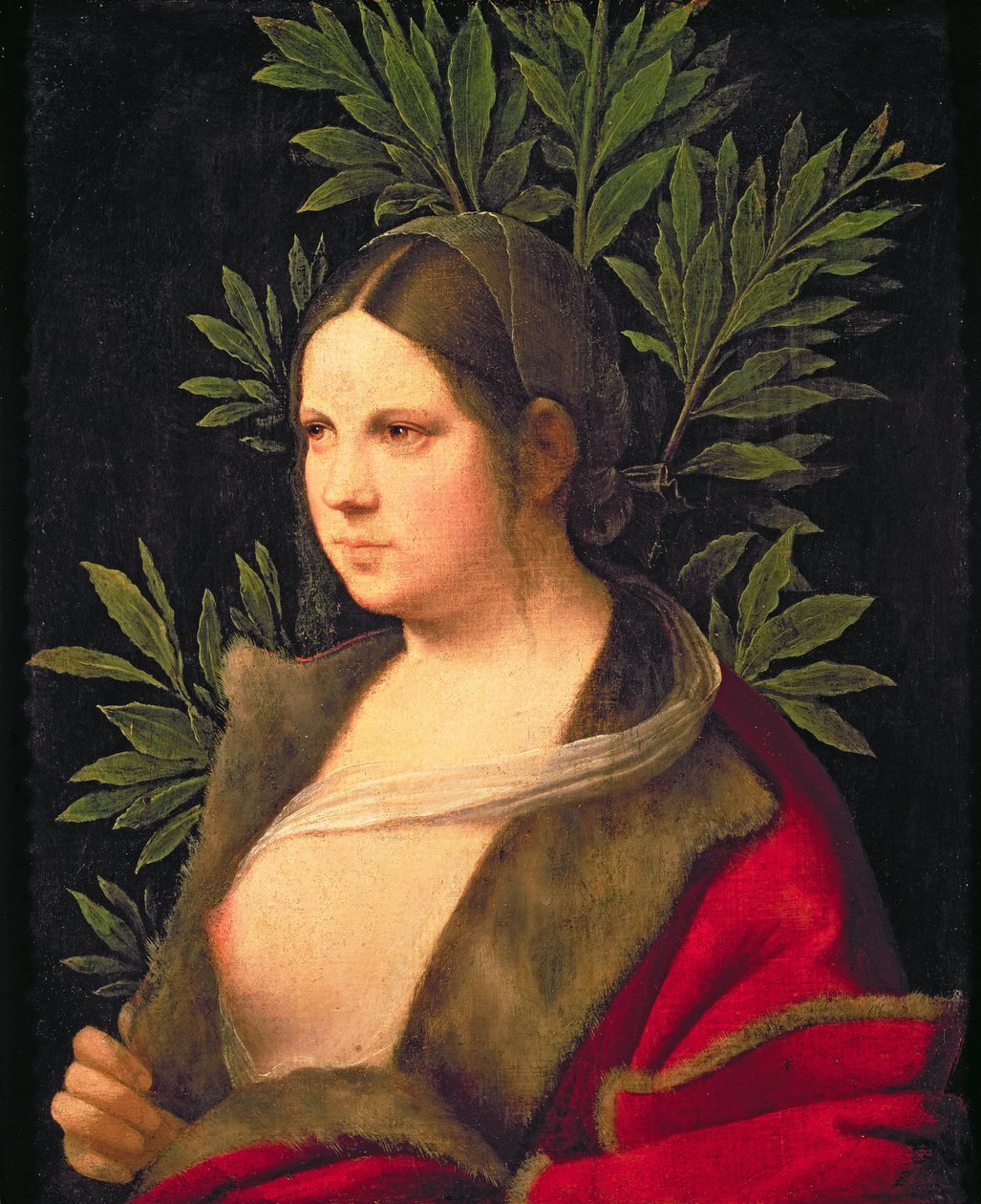 Retrato de uma jovem (Laura) de Giorgione