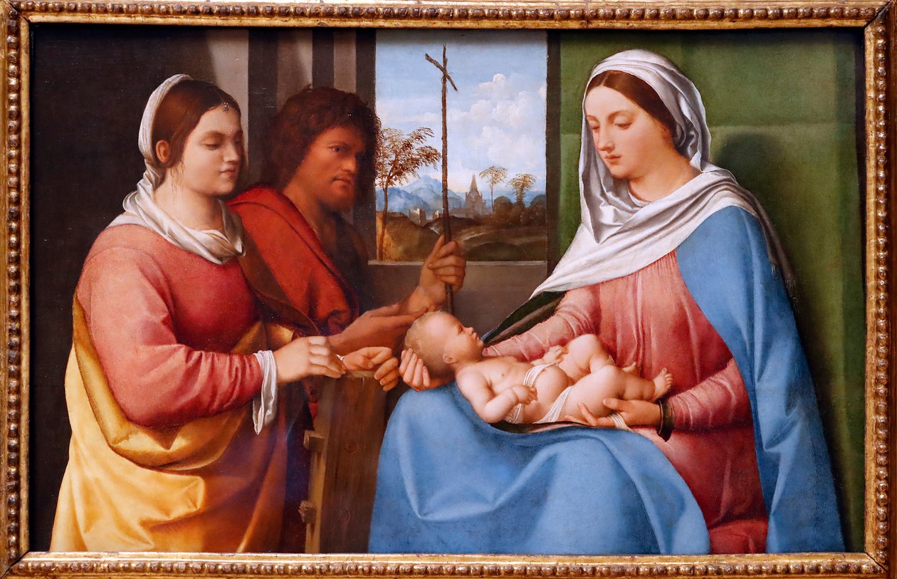 A Virgem e o Menino com os Santos Catarina de Alexandria e João Batista de Giorgione